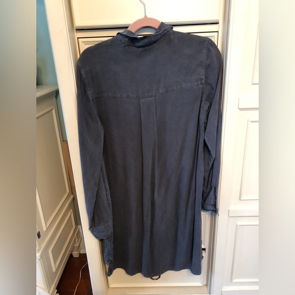 Cloth & Stone dark gray long sleeve dress size medium - Picture 3 of 3